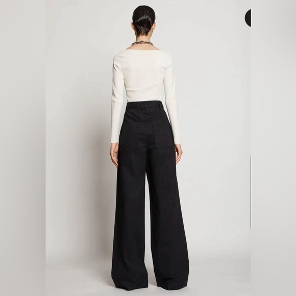 PROENZA SCHOULER***White Knit Scoop Neck Top**Small $350 - Picture 8 of 10